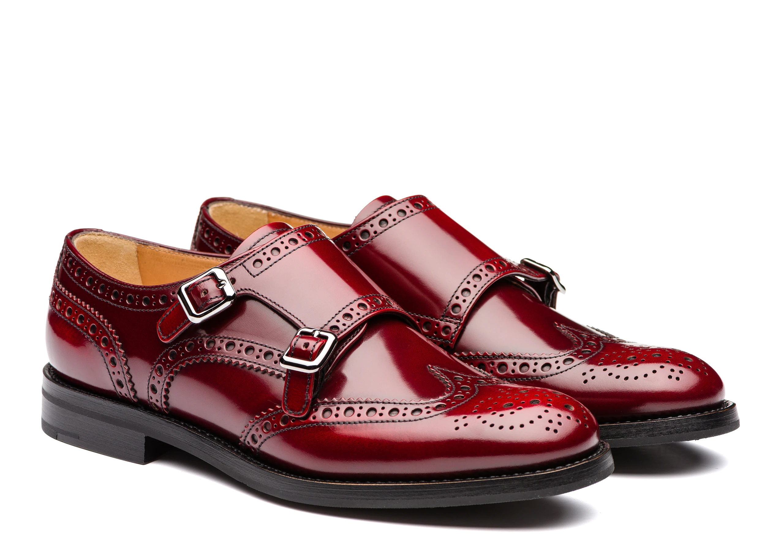 Lana r
Polished Binder Monk Brogue Cherry - 2