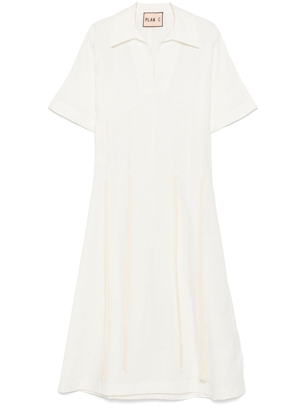 linen maxi dress - 1