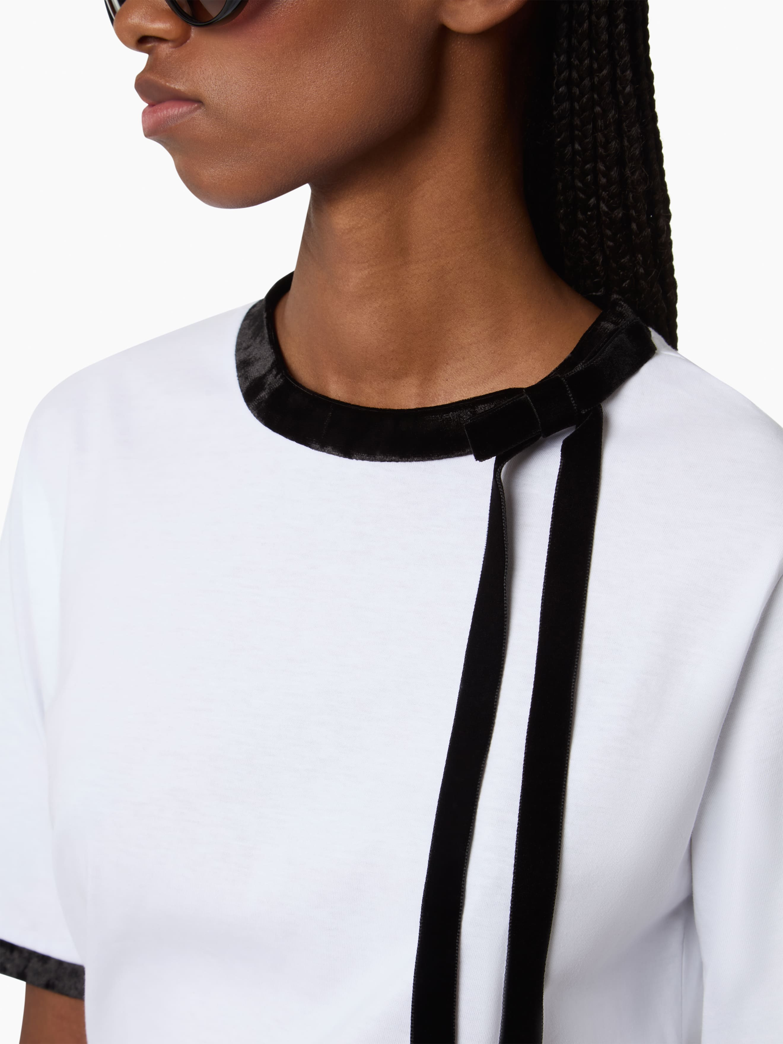 White Bow Ruban T-Shirt - 3