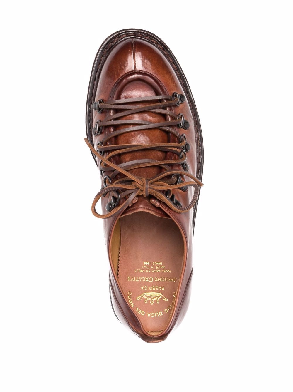 arctic leather derby shoes - 4