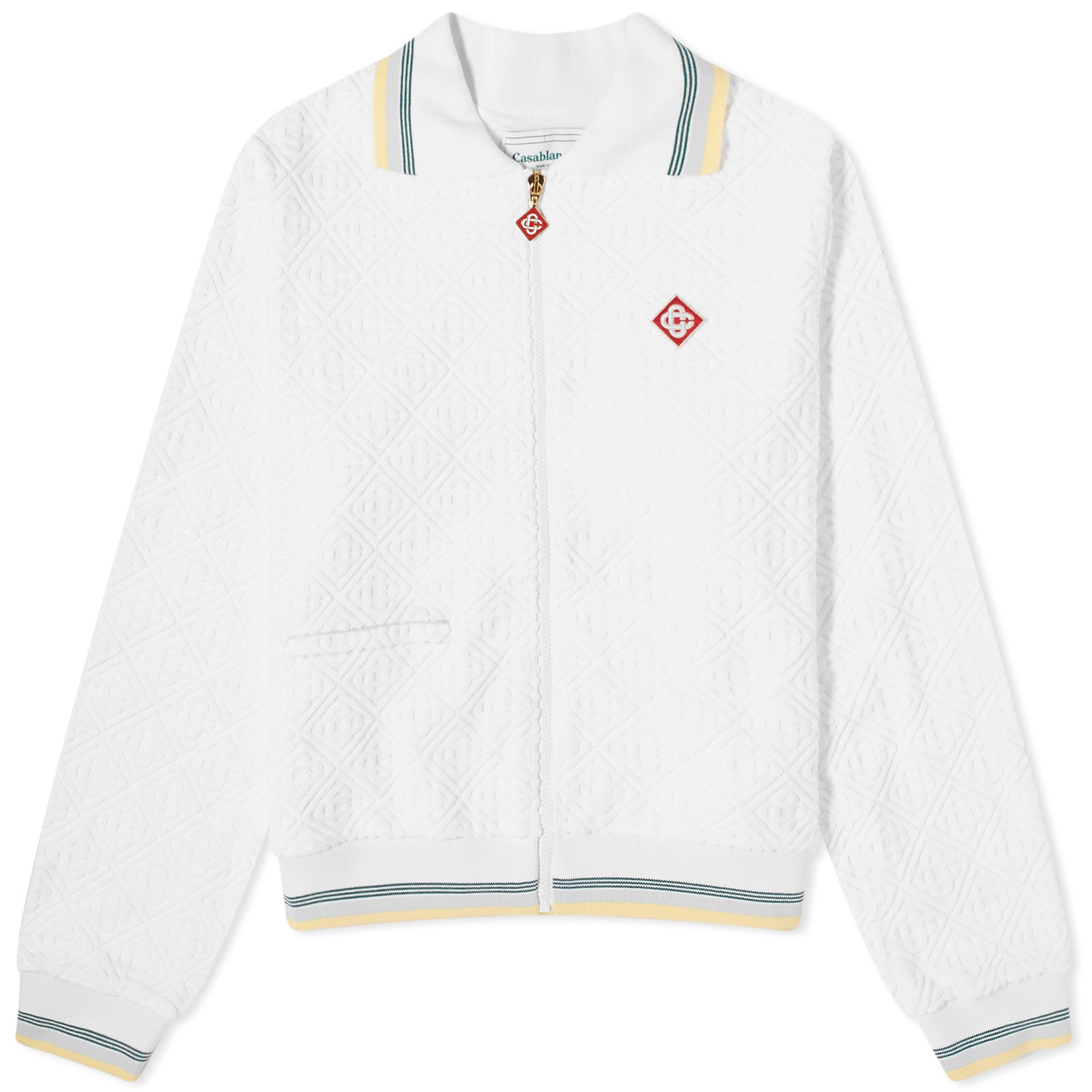 Casablanca Monogram Towelling Track Jacket - 1