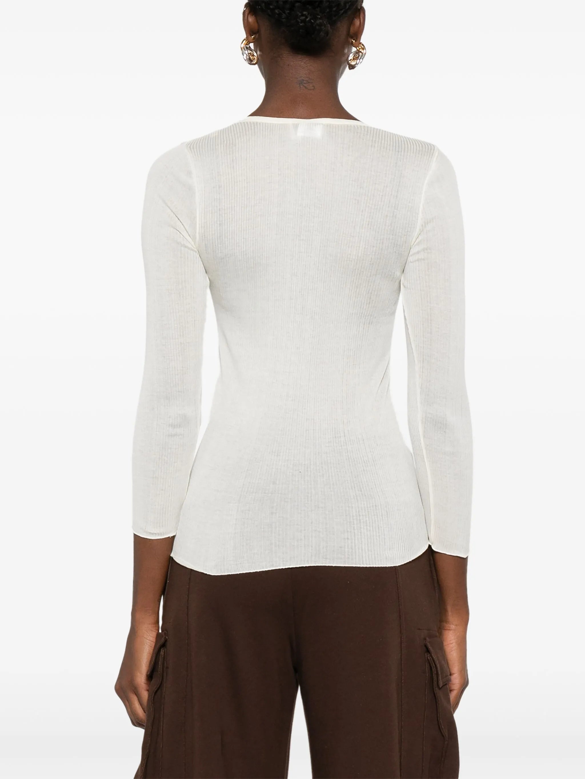 Isabel Marant Ribbed Top - 4