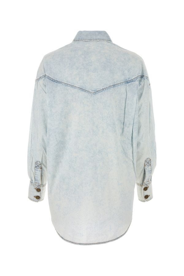 Zimmermann Woman Denim Halliday Shirt - 2