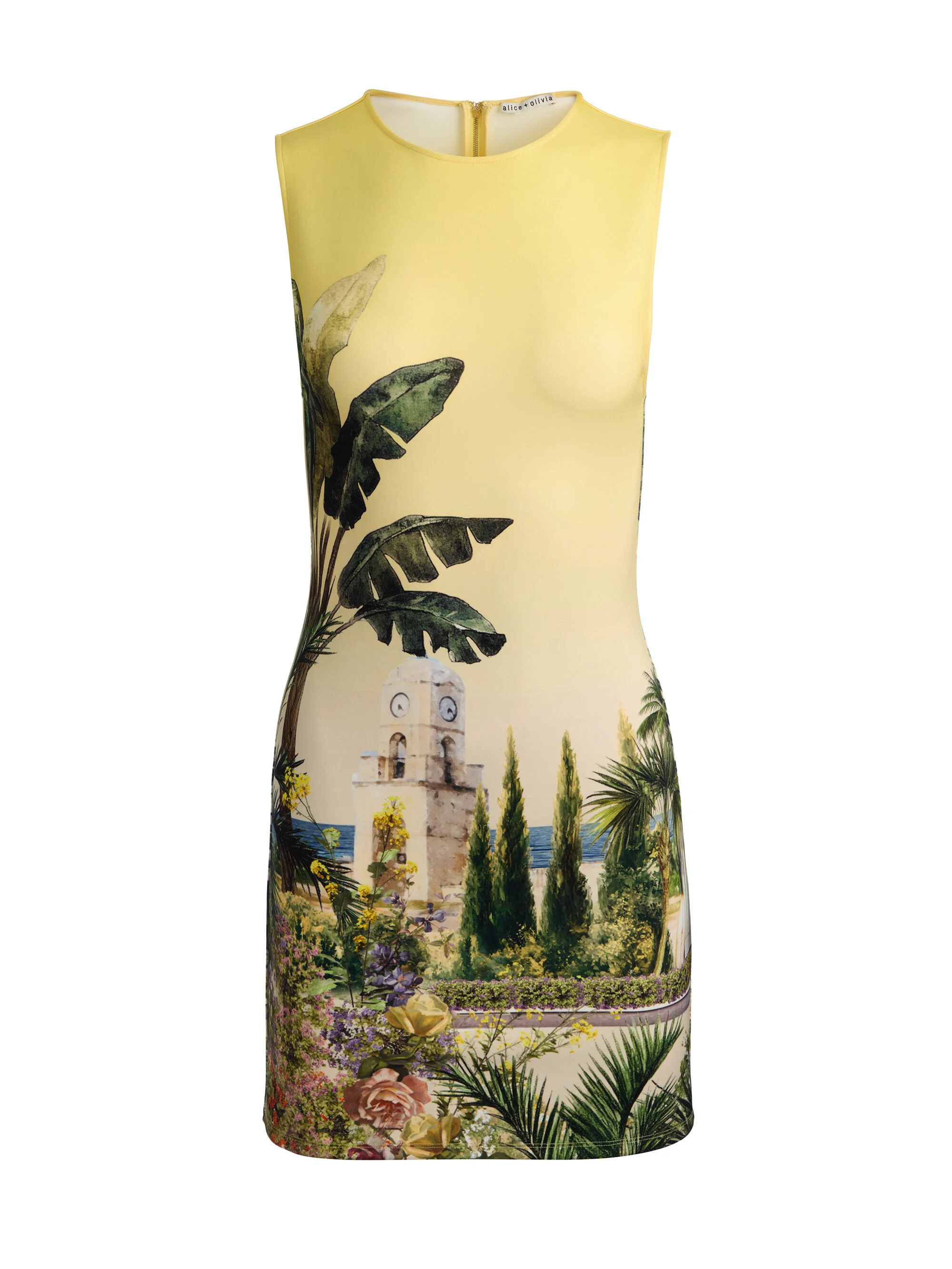 WYNELL STACEFACE FITTED MINI DRESS - 1