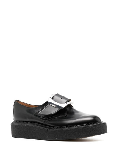 Comme des Garçons Homme Plus buckled monk shoes outlook