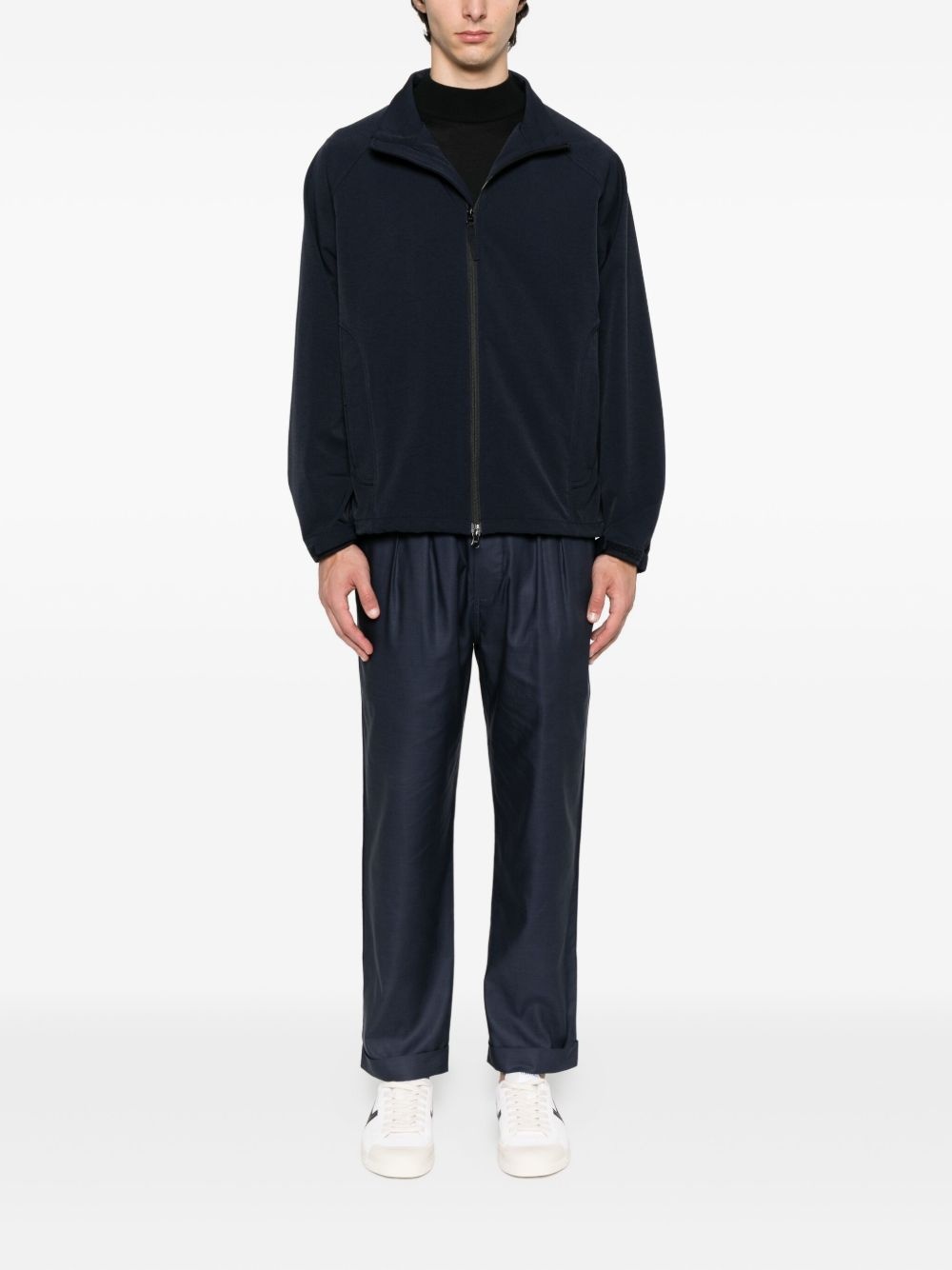 high-neck wool sweater - 2