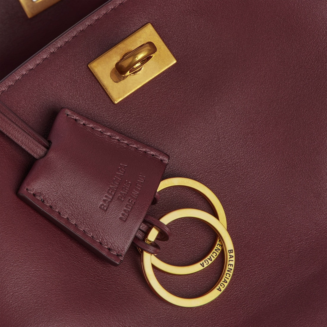 Women's Rodeo Mini Handbag in Dark Burgundy - 6