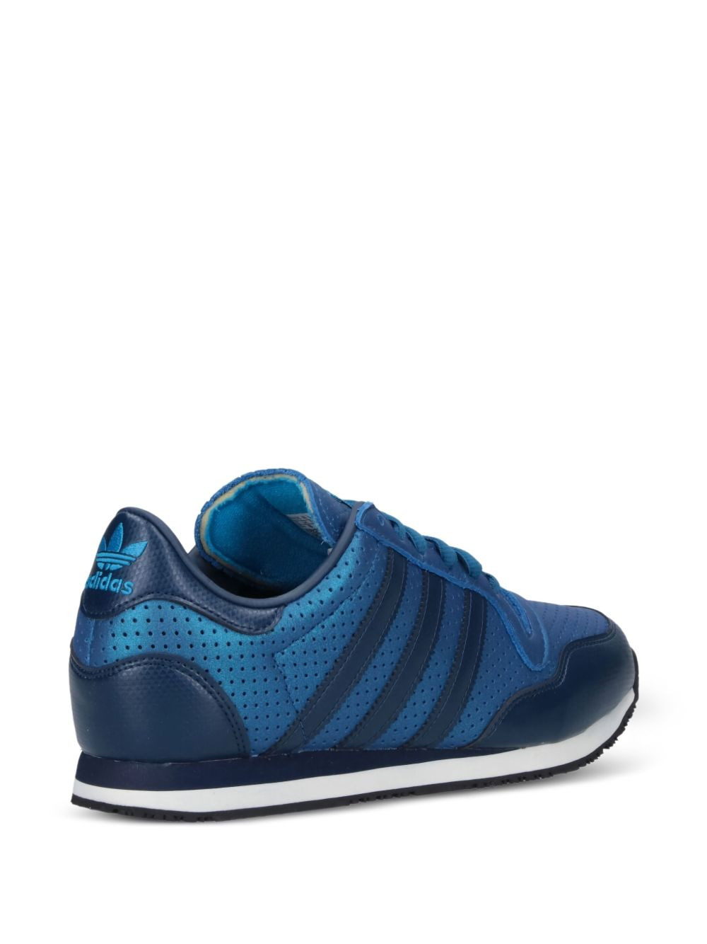 perforated-detail sneakers - 4