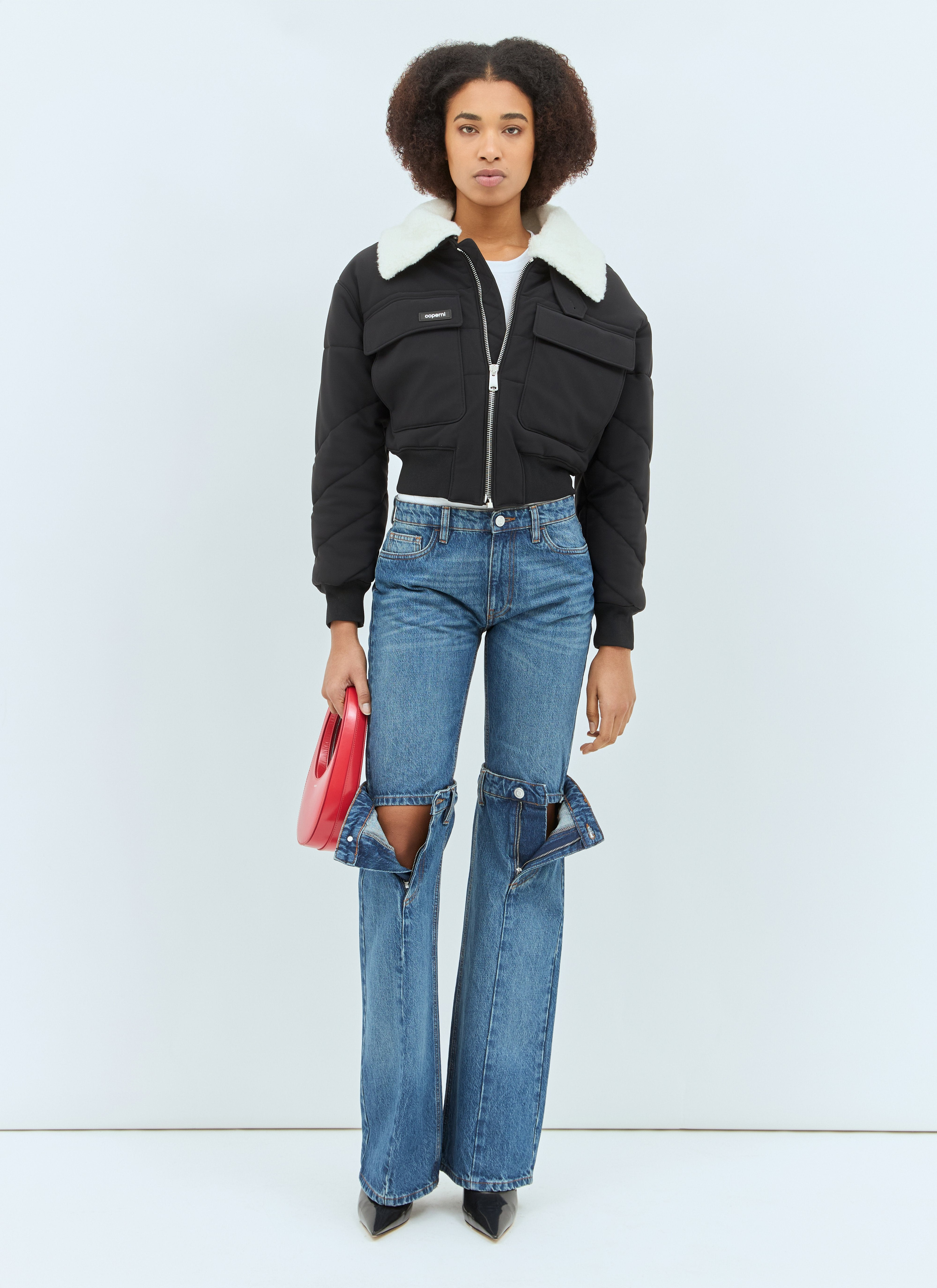 Coperni Women Open-Knee Jeans - 2