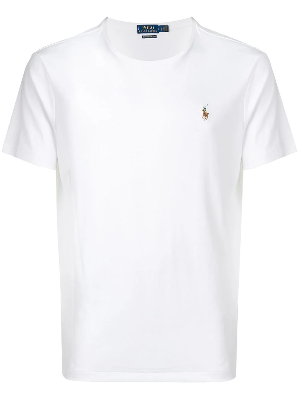 logo embroidered T-shirt - 1