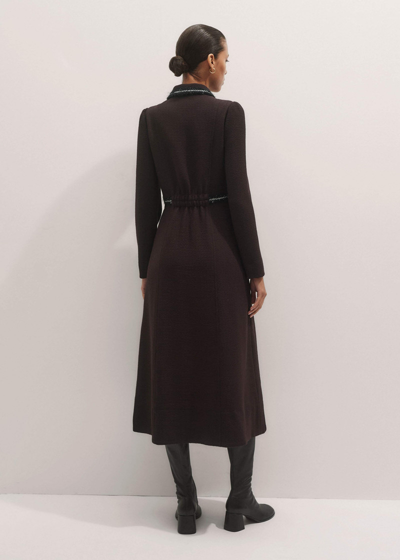 Textured Midi Dress 5