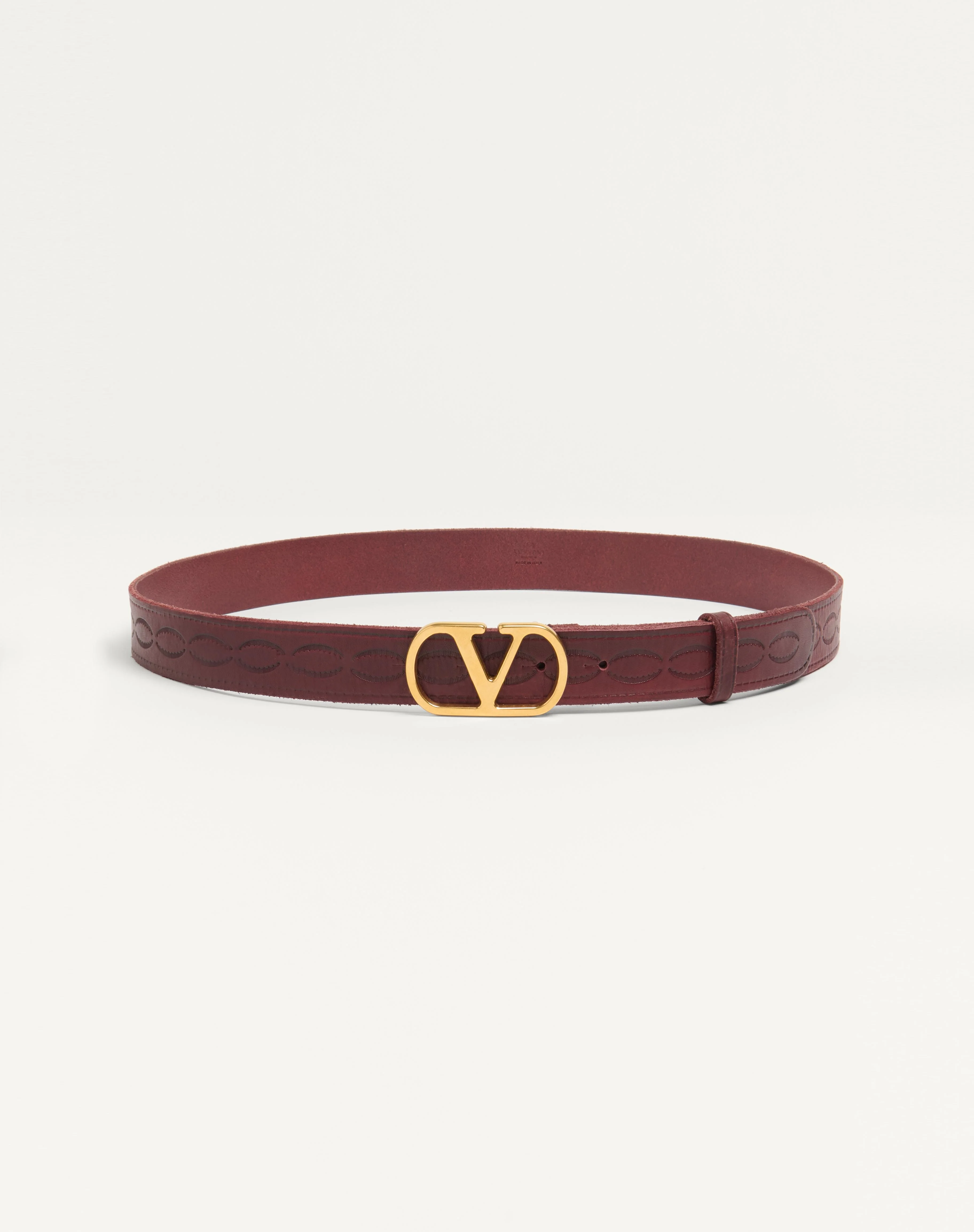 VLOGO SIGNATURE CALFSKIN BELT 30 MM - 1