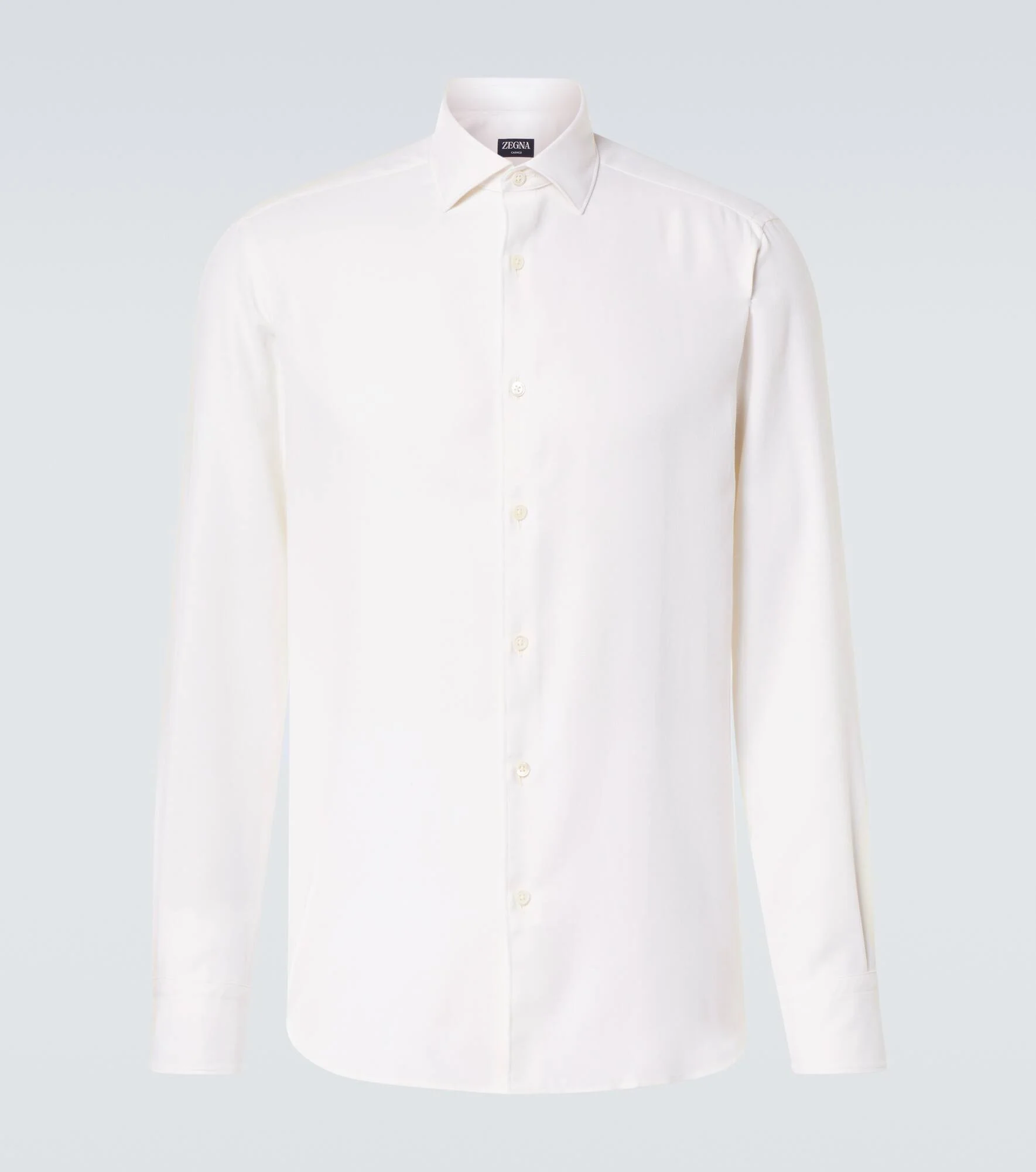 Cashco cotton and cashmere shirt - 1