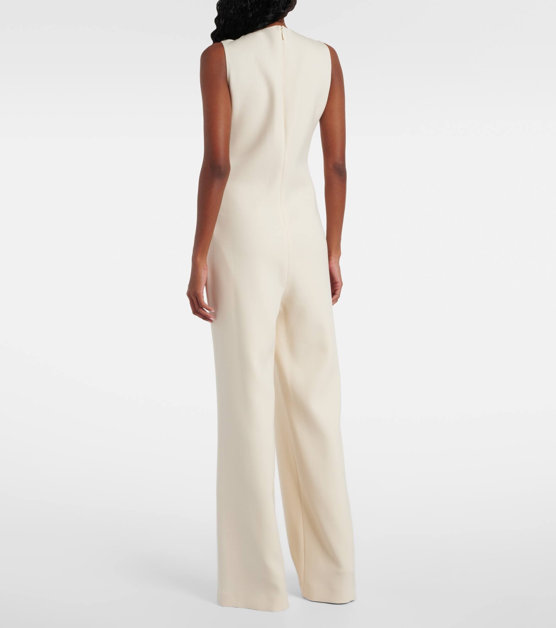 Levante wool wide-leg jumpsuit - 3