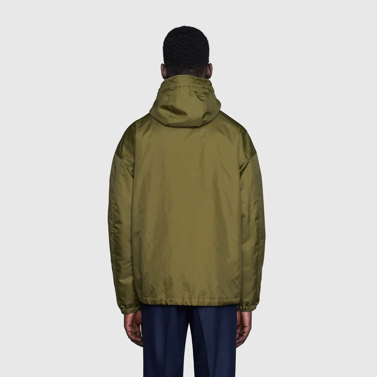 Lightweight canvas hooded jacket - 4