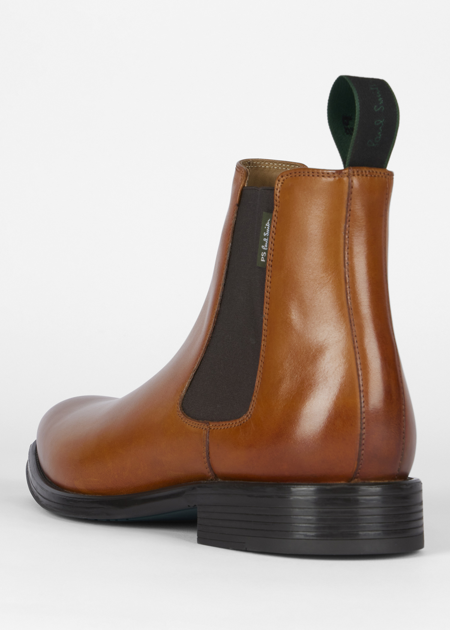 Tan Leather 'Augustus' Boots - 4