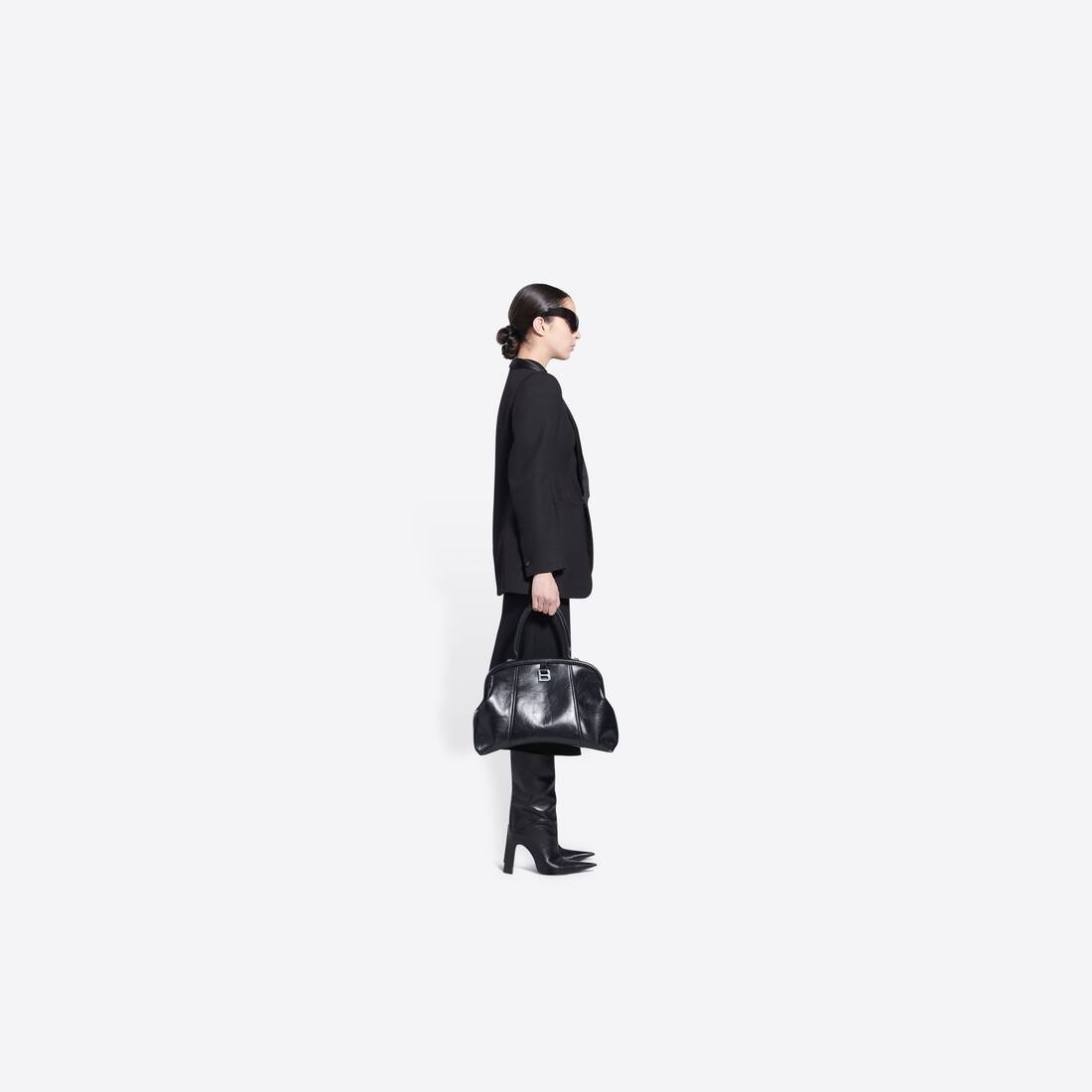 Women's Editor Large Bag in Black - 6