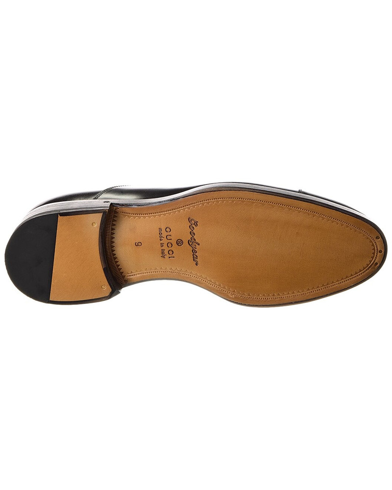 Gucci Interlocking G Leather Oxford 4