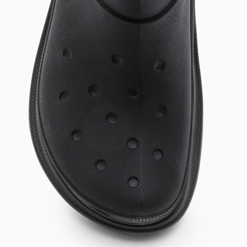 Balenciaga Black Crocs Boots Men - 3
