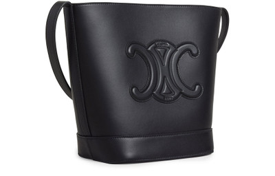 CELINE Small bucket cuir Triomphe in smooth calfskin outlook