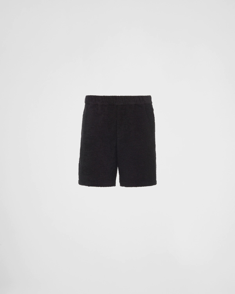 Cotton terry shorts 1