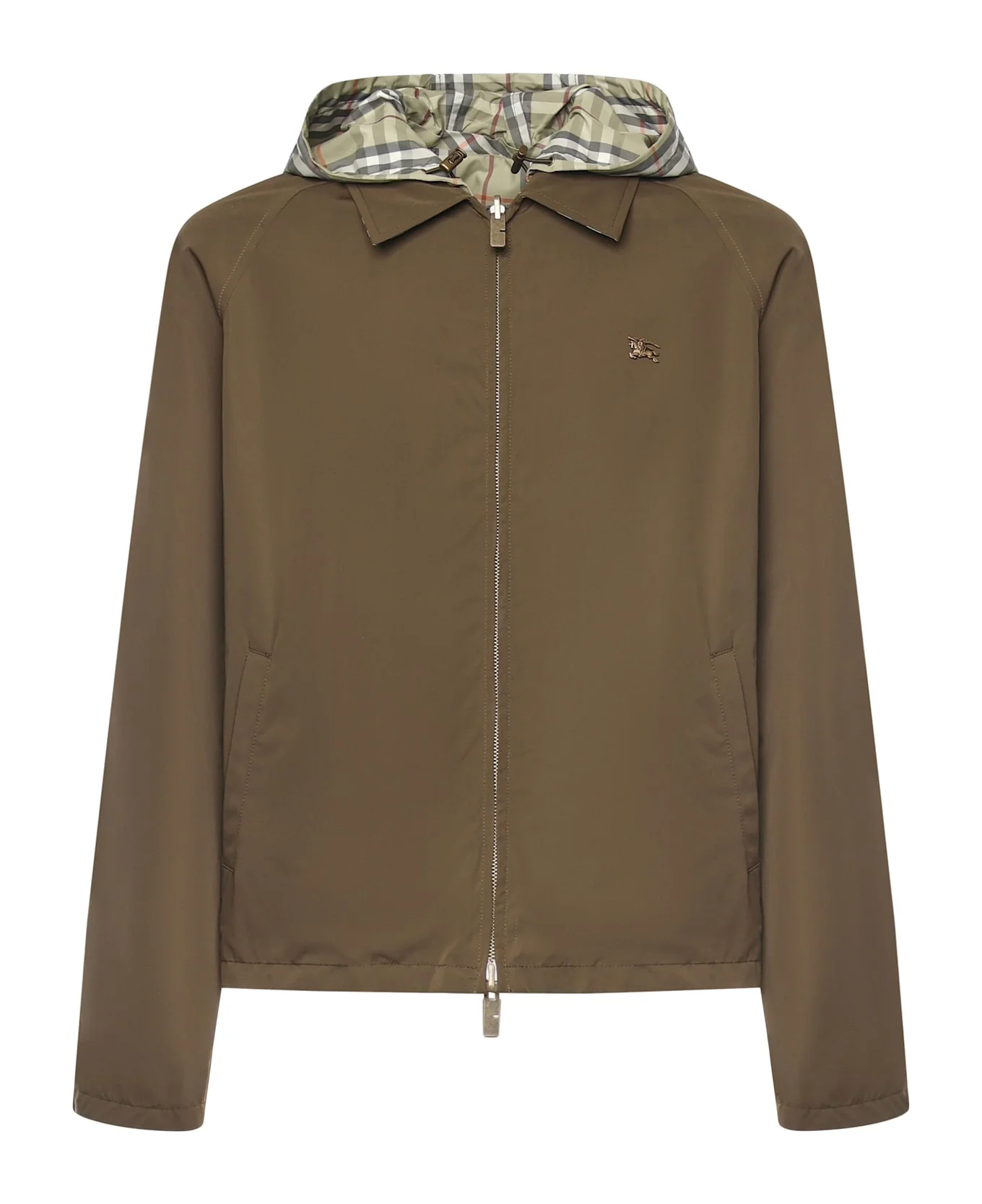 Reversible Check Cotton Jacket - 1