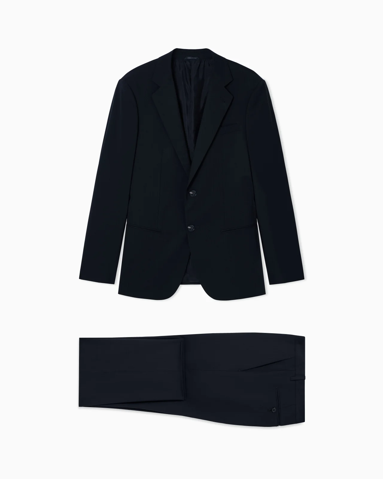 Single-breasted Soho line suit in virgin wool - 1