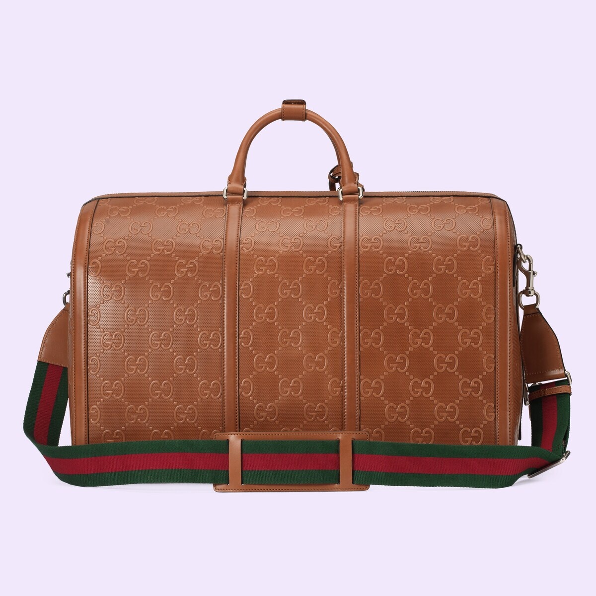 GG embossed large duffle bag - 5