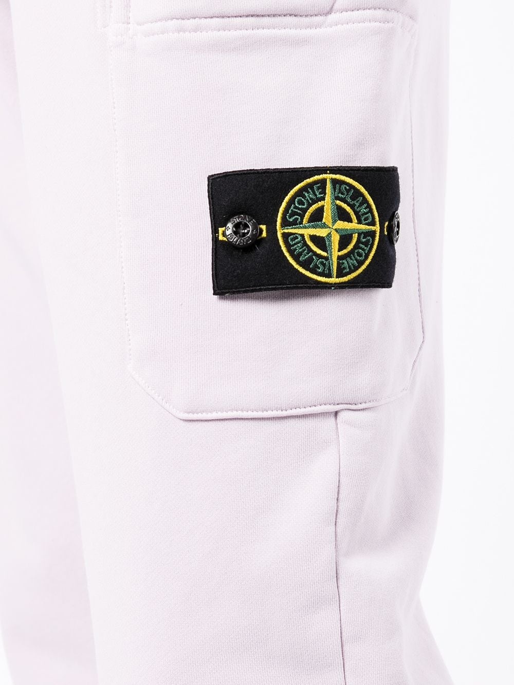 Compass logo-patch track pants - 5