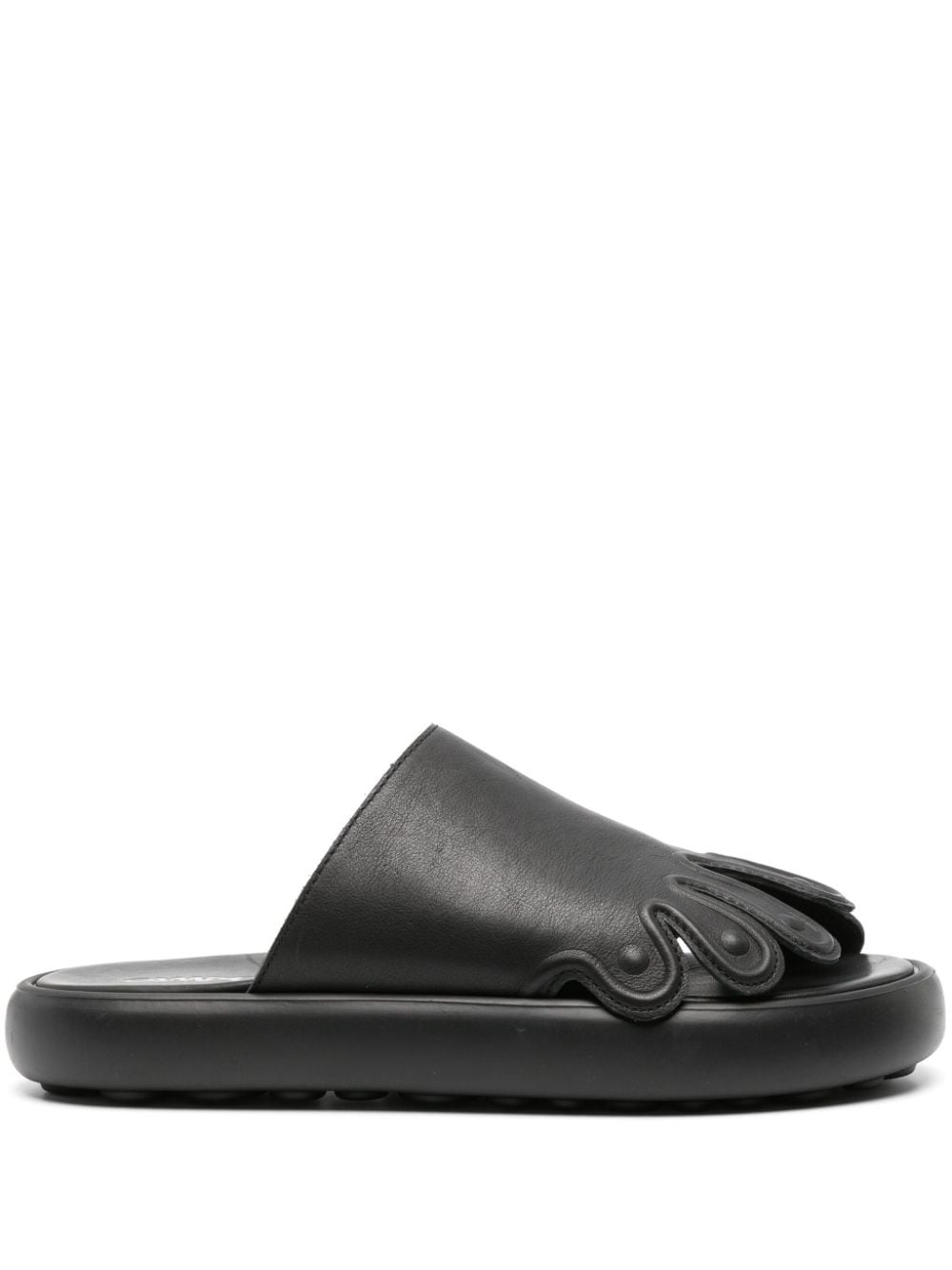 Pelotas Flota toes-shaped leather slides - 1