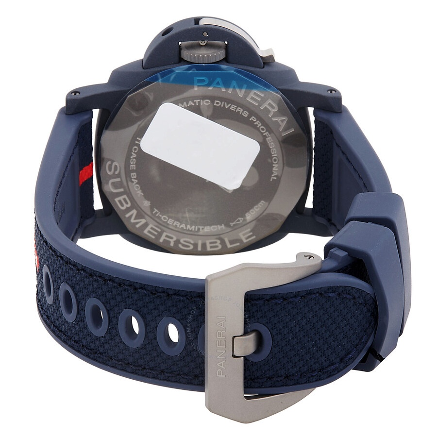Panerai Submersible QuarantaQuattro Automatic Blue Dial Men's Watch PAM01466 - 3