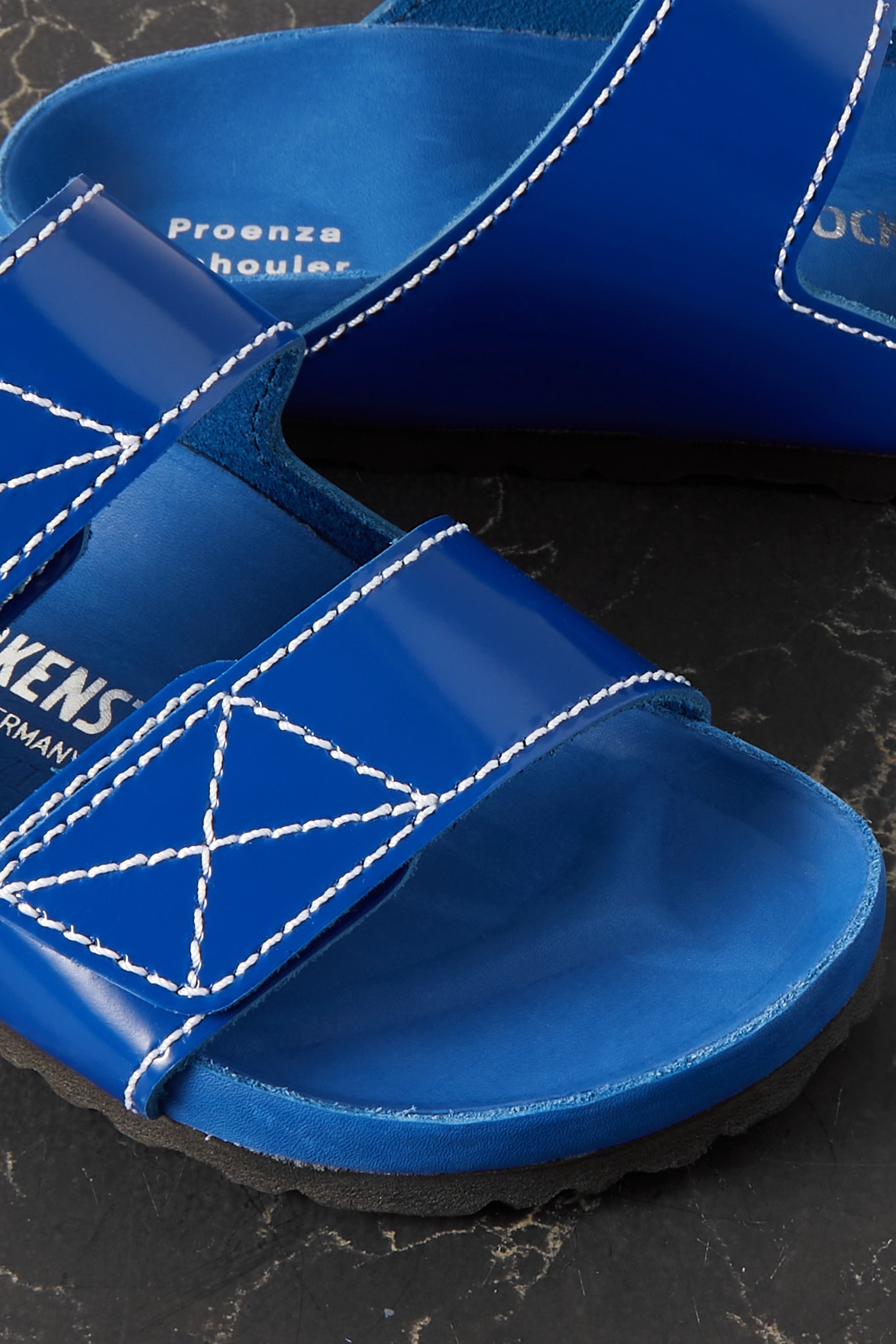 + Birkenstock Arizona patent-leather sandals - 8