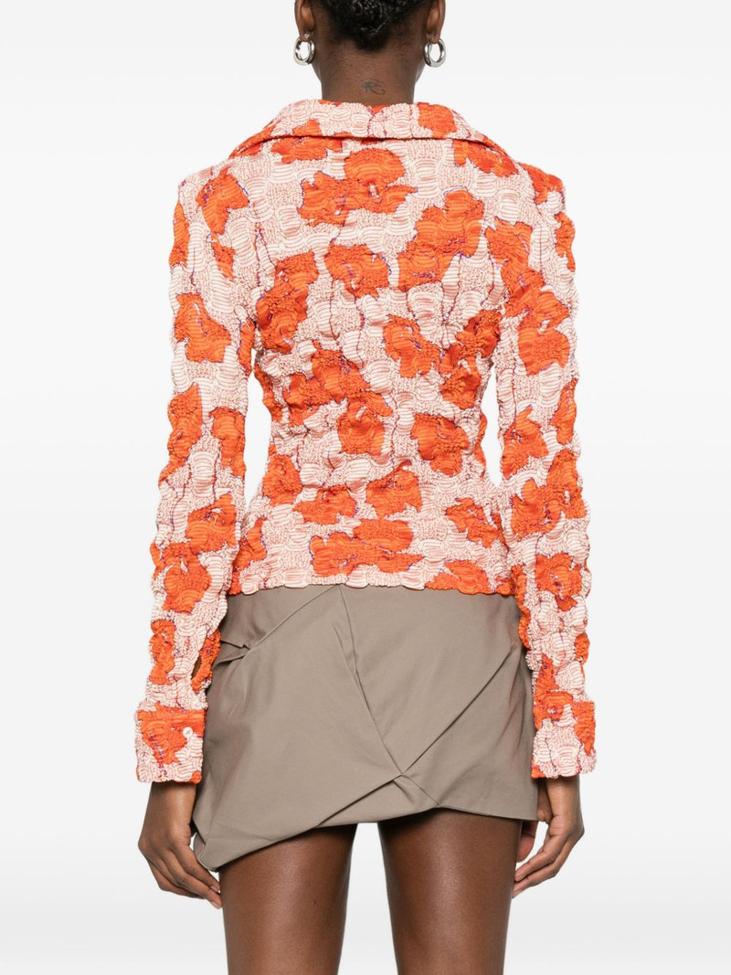Erin crinkled floral shirt 4