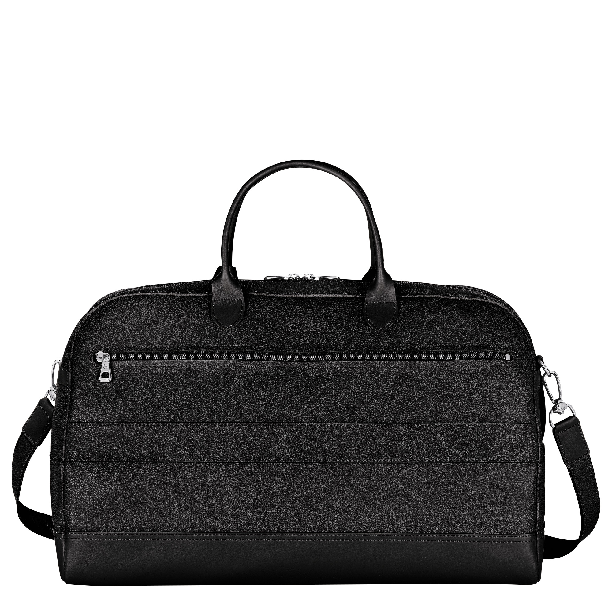 Le Foulonné M Travel bag Black - Leather - 4