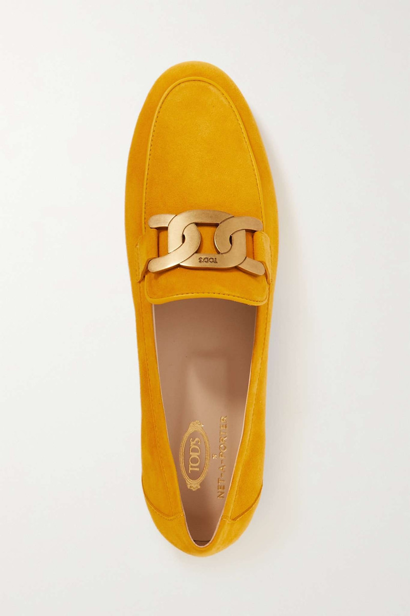 Kate embellished suede loafers 5