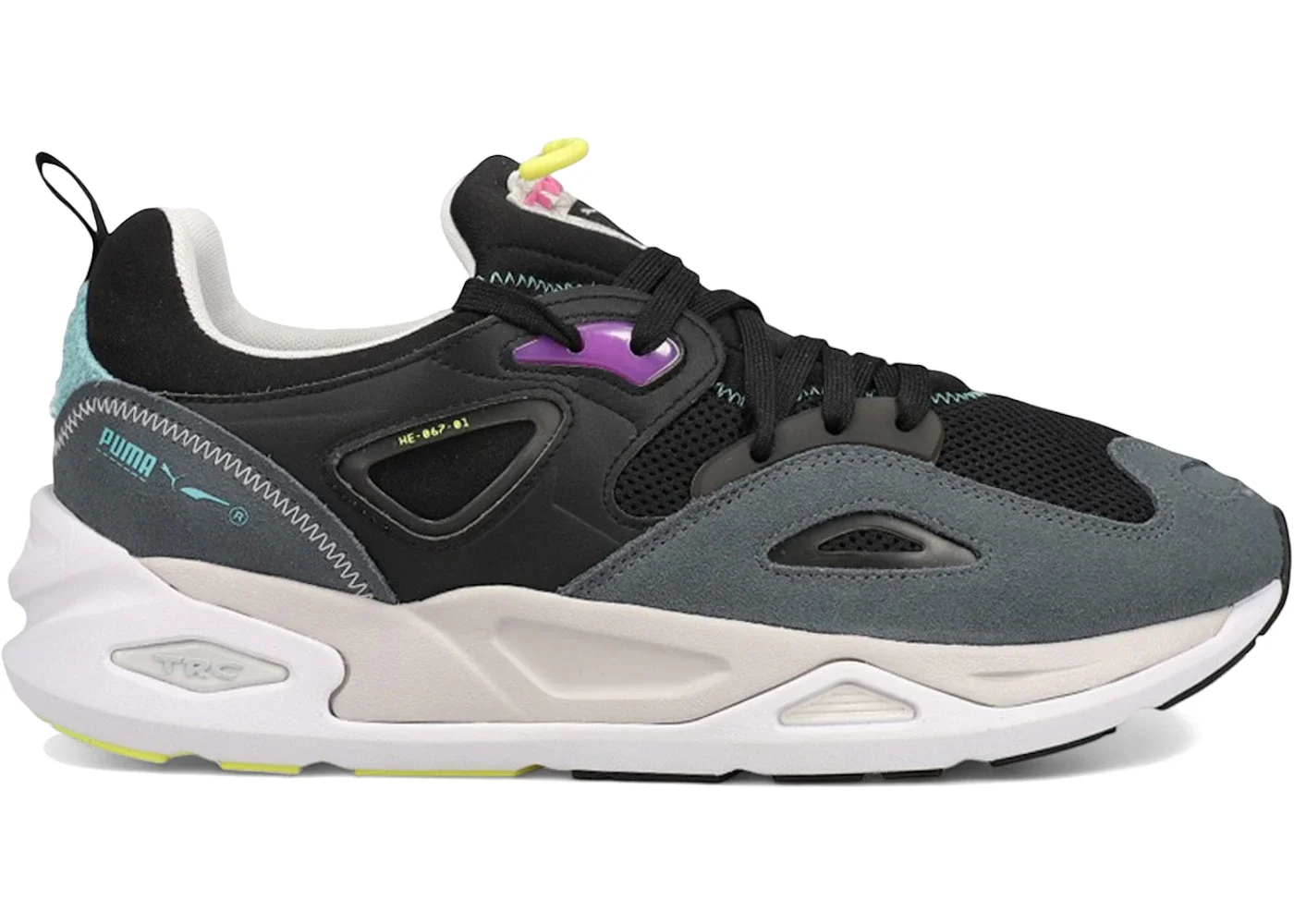 Puma TRC Blaze Black Dark Slate - 1