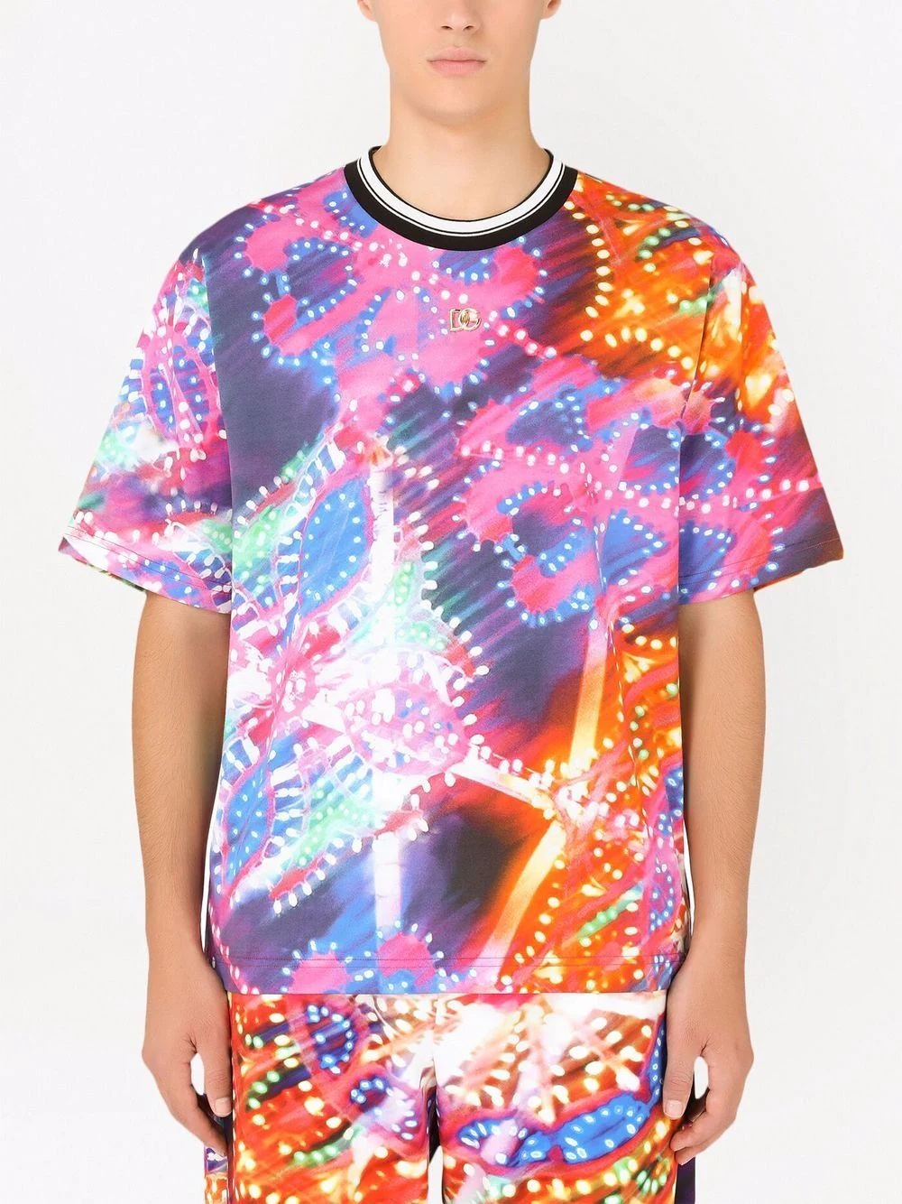 graphic-print cotton T-shirt - 3