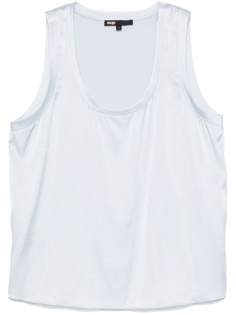 satin tank top - 1