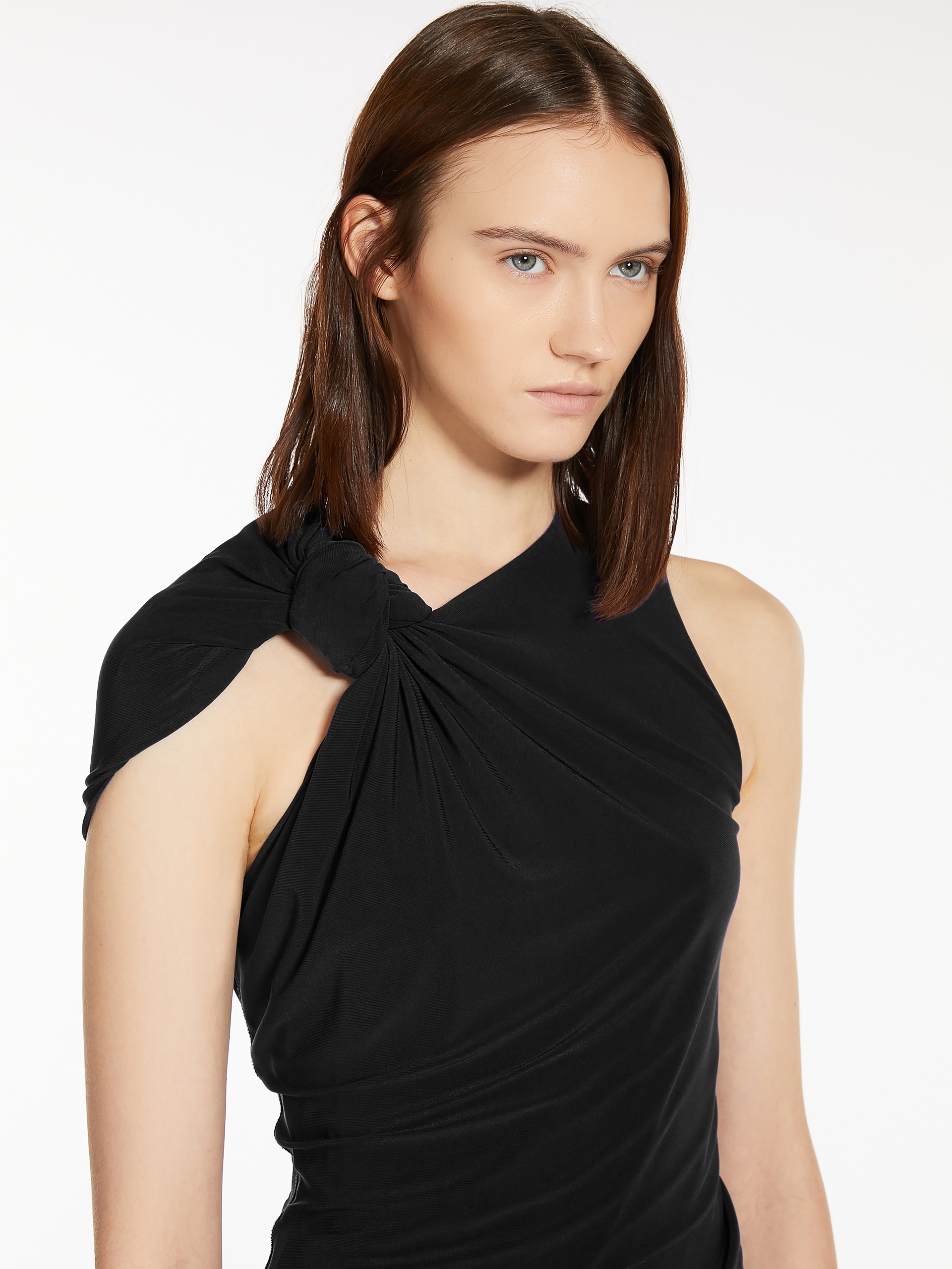 Sportmax NUBLE Slim-fit jersey dress | REVERSIBLE
