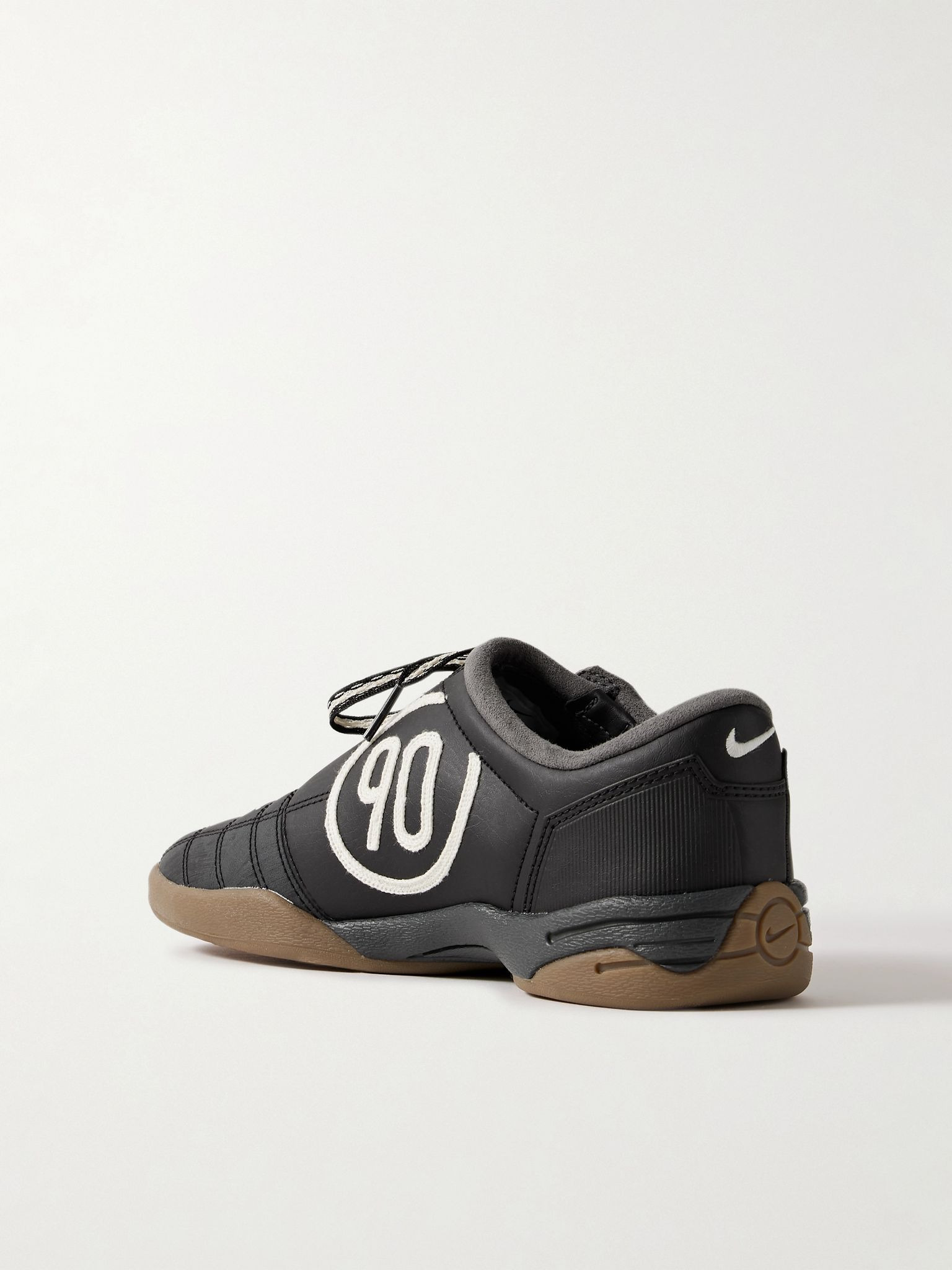 Total 90 leather sneakers Black - 3
