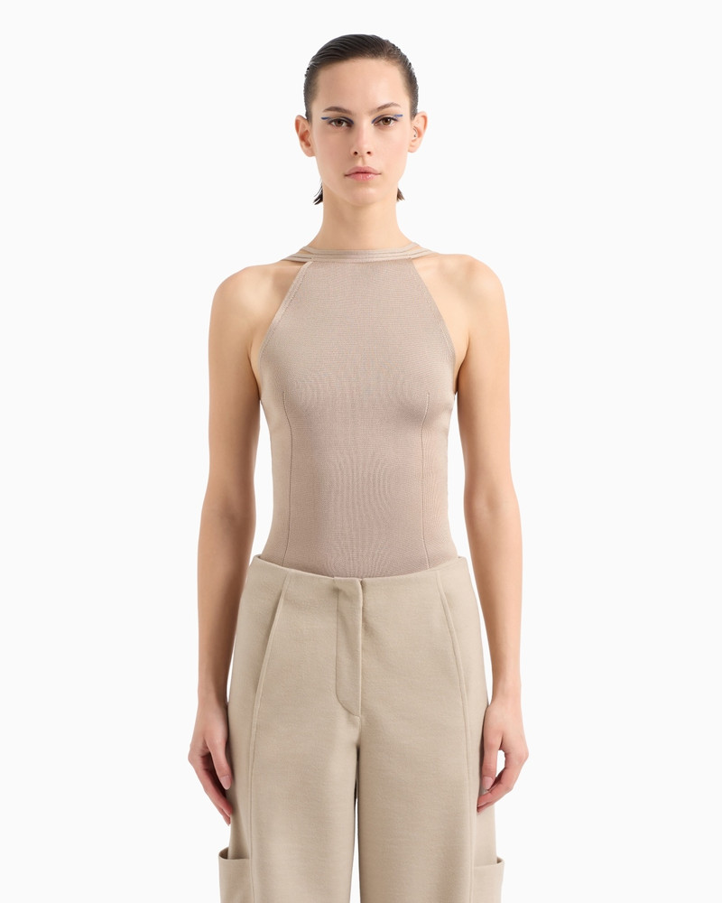 GIORGIO ARMANI SILK KNIT TOP outlook