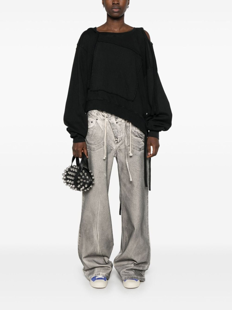 OTTOLINGER asymmetric-design hoodie outlook