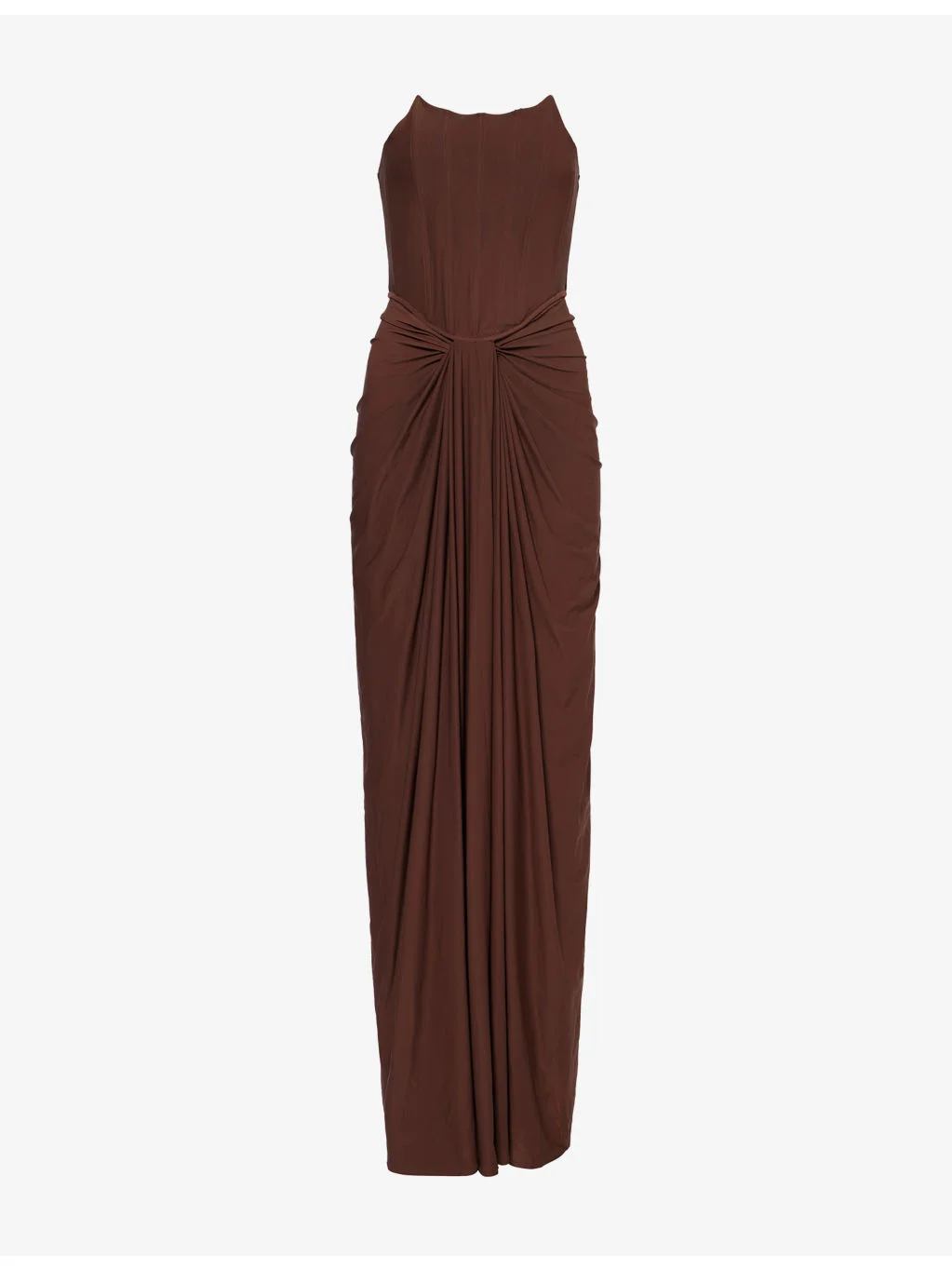 Pearl Strapless Stretch-Woven Gown - 1