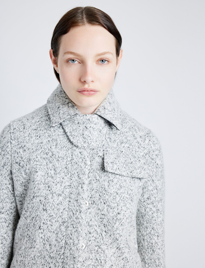 Rivers Jacket in Cotton Wool Jacquard 6