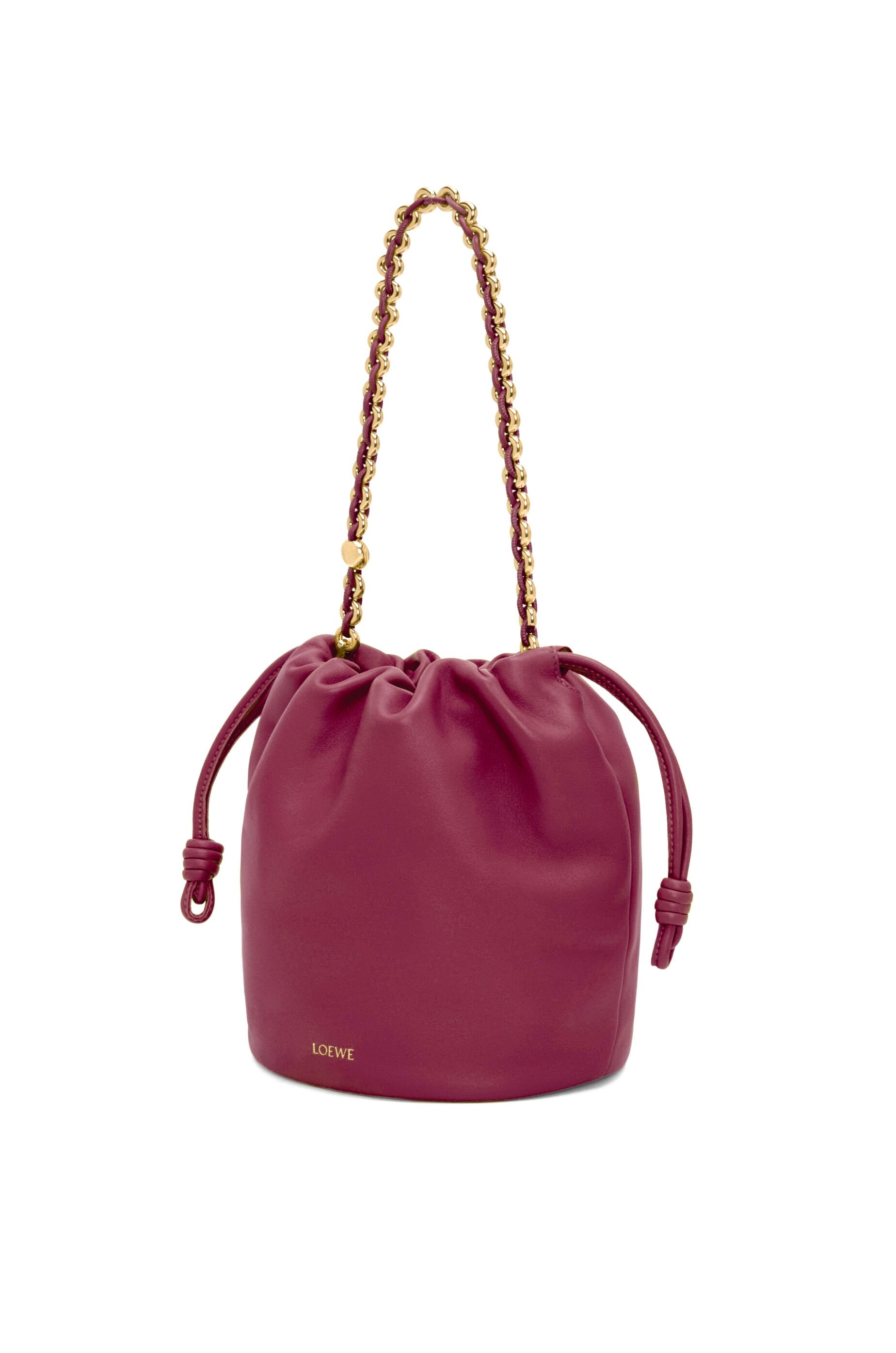 Flamenco Purse Bucket bag in mellow nappa lambskin - 3