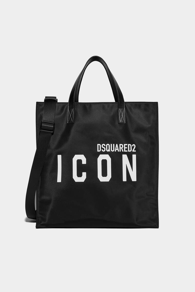 トートバッグ Dsquared Be Icon Shopper Bag DSQUARED2 BE ICON SHOPPING BAG | REVERSIBLE