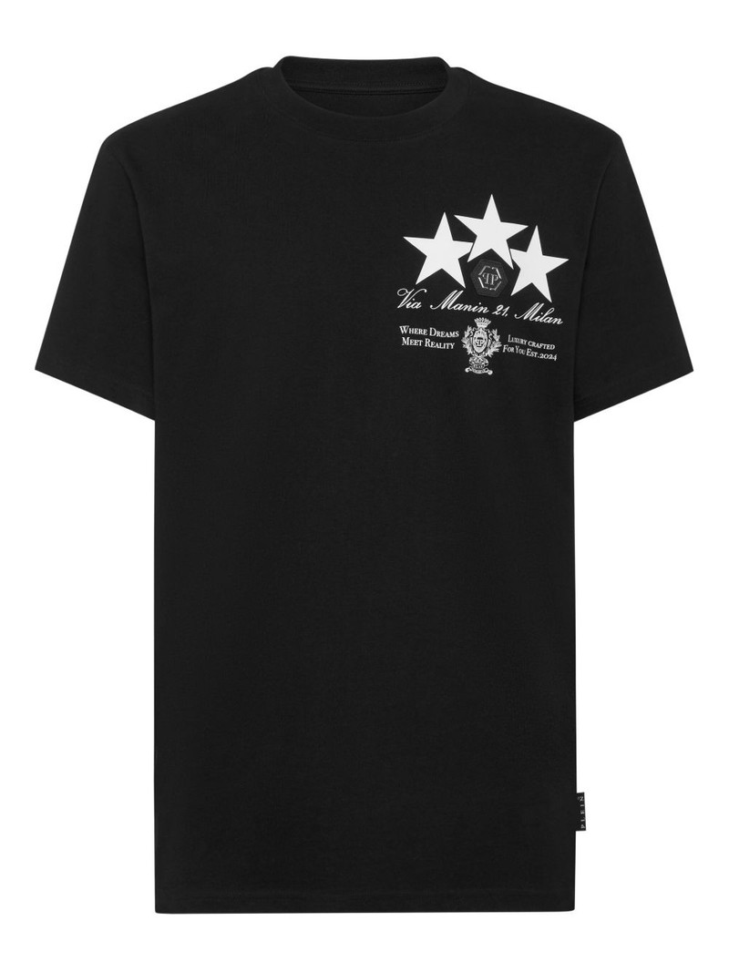 star-print T-shirt 1