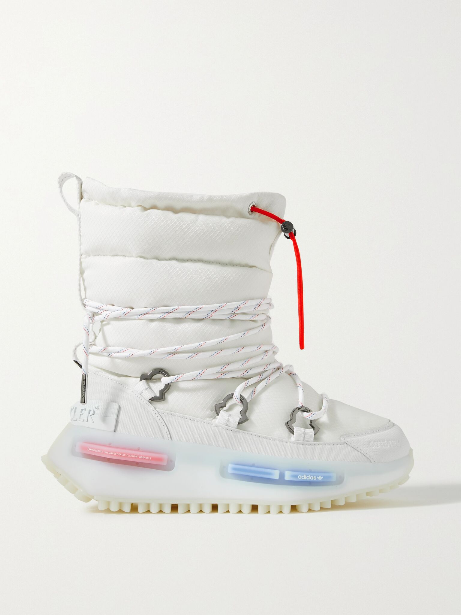 + adidas Originals rubber-trimmed GORE-TEX snow boots White - 1