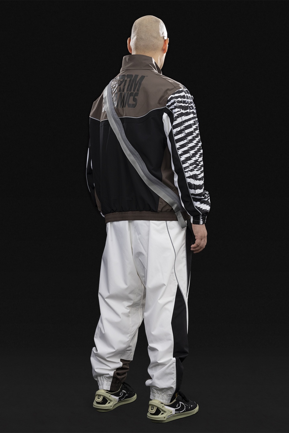 GGG-J2-100 Nike® Acronym® Track Jacket Woven White/Multi - 8