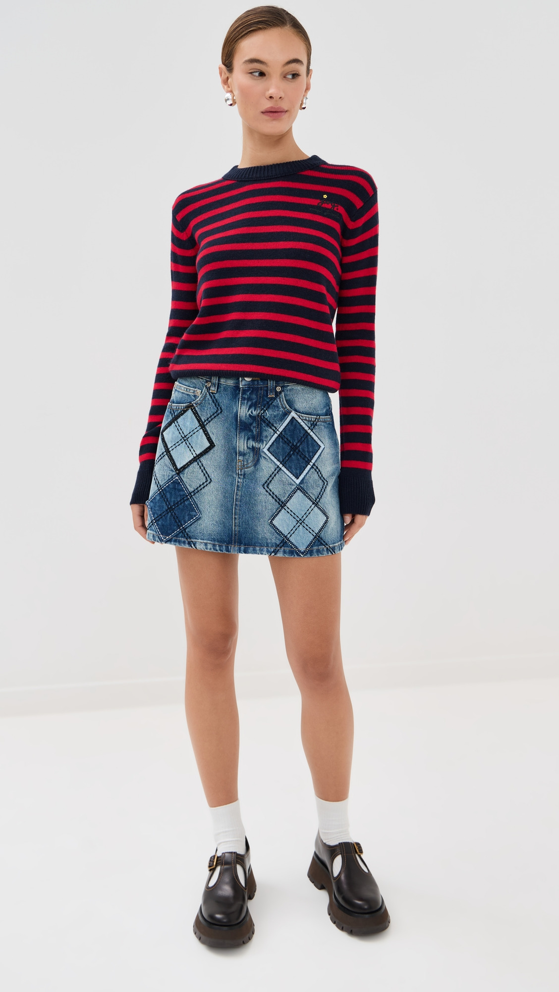 Joy Striped Crewneck - 4